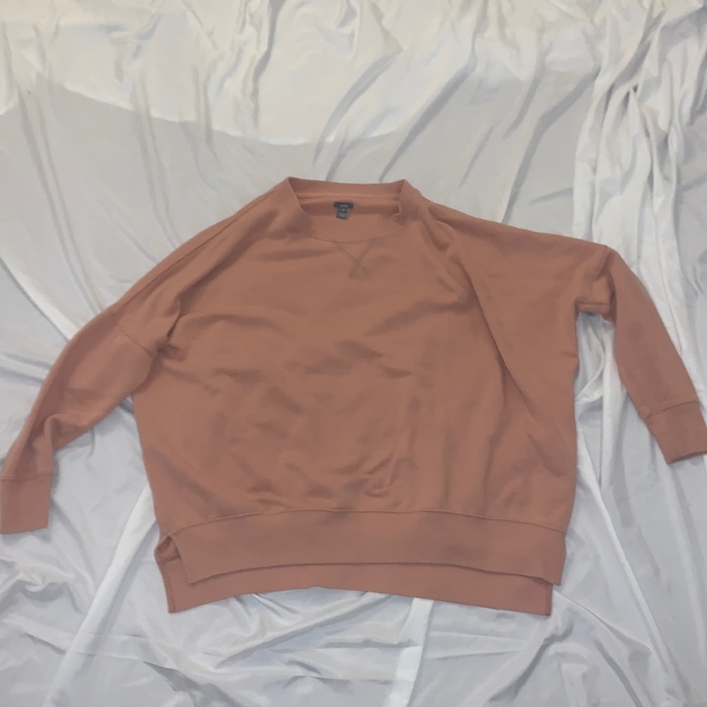 AERIE Pink Baggy Crew neck